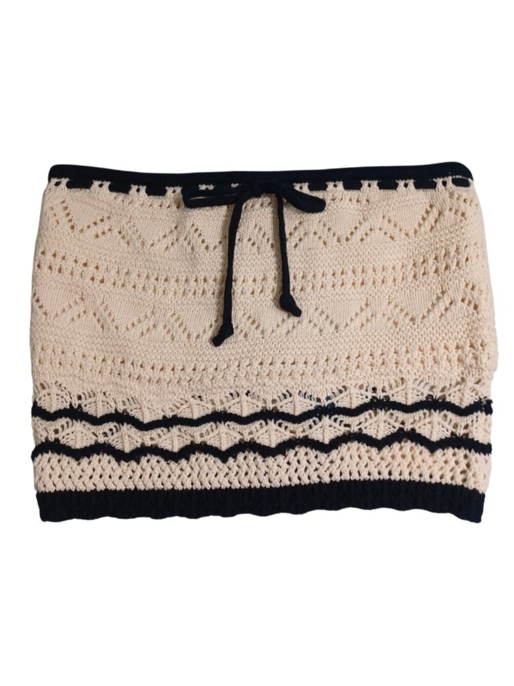 NWT Hollister S Boho Coquette Beachy Crochet Sleeveless Cami Bandeau Tube Top